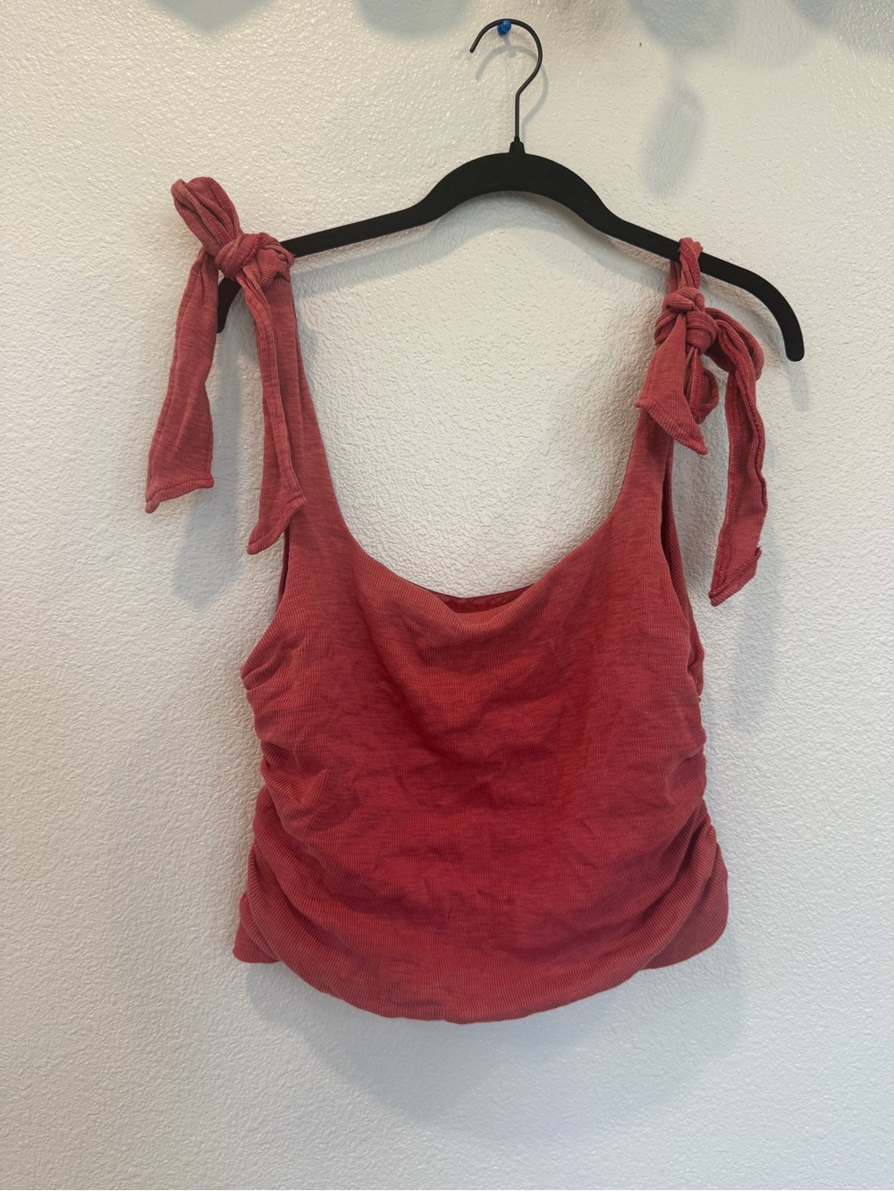 Free People Boulevard Cropped Tank Rio Red Size Large - Picture 5 of 10